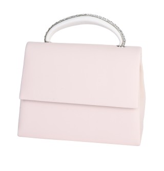 Официална дамска чанта в розов цвят. Код: 253