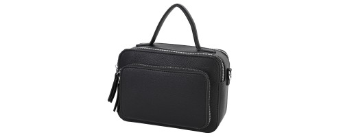  Дамска чанта от еко кожа в черен цвят. Код: 2629