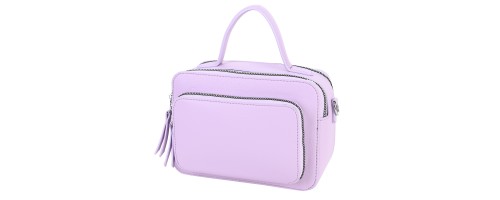  Дамска чанта от еко кожа в лилав цвят. Код: 2629