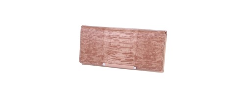 Голямо дамско портмоне от висококачествена еко кожа в розов цвят. КОД: 887