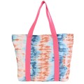Плажна чанта в шарени цветове Код: 907