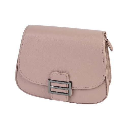 Удобна малка дамска чанта в розов цвят Код: 0180
