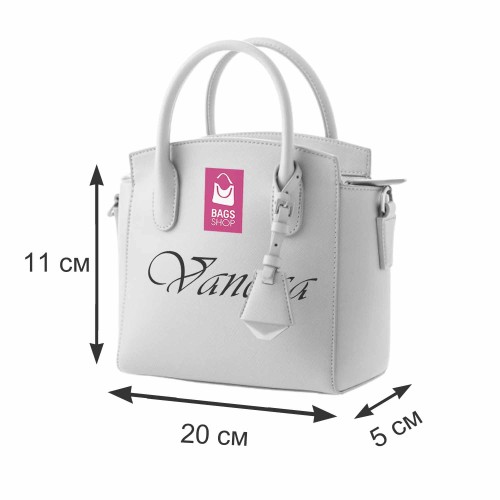 Официална дамска чанта в сребрист цвят. Код: 0960