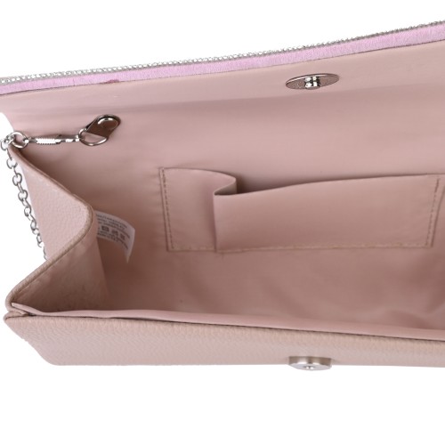 Официална дамска чанта в розов цвят. Код: 1235