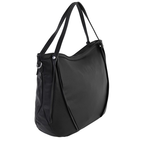 Дамска чанта от еко кожа в черен цвят. Код: 1401