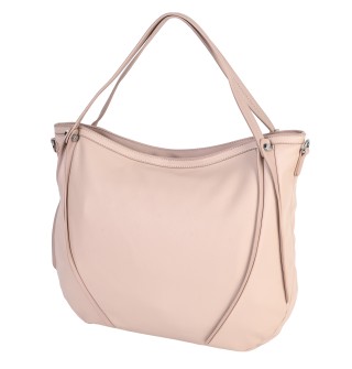  Дамска чанта от еко кожа в розов цвят. Код: 1401