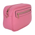 Дамска чанта от еко кожа в розов цвят. Код: 1434