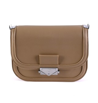 Дамска малка чанта в кафяв цвят 1435