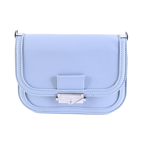 Дамска малка чанта в син цвят 1435