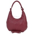 Голяма дамска чанта от еко кожа в цвят бордо. Код: 146-2