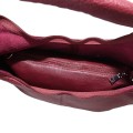 Голяма дамска чанта от еко кожа в цвят бордо. Код: 146-2