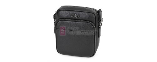 Мъжка чанта от естествена кожа в черен цвят. Код: 1482