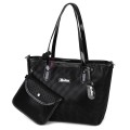  Дамска чанта от висококачествена еко кожа, в черен цвят. Код: 1549-1