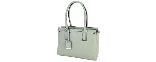  Дамска чанта от еко кожа в зелен цвят. Код: 1553
