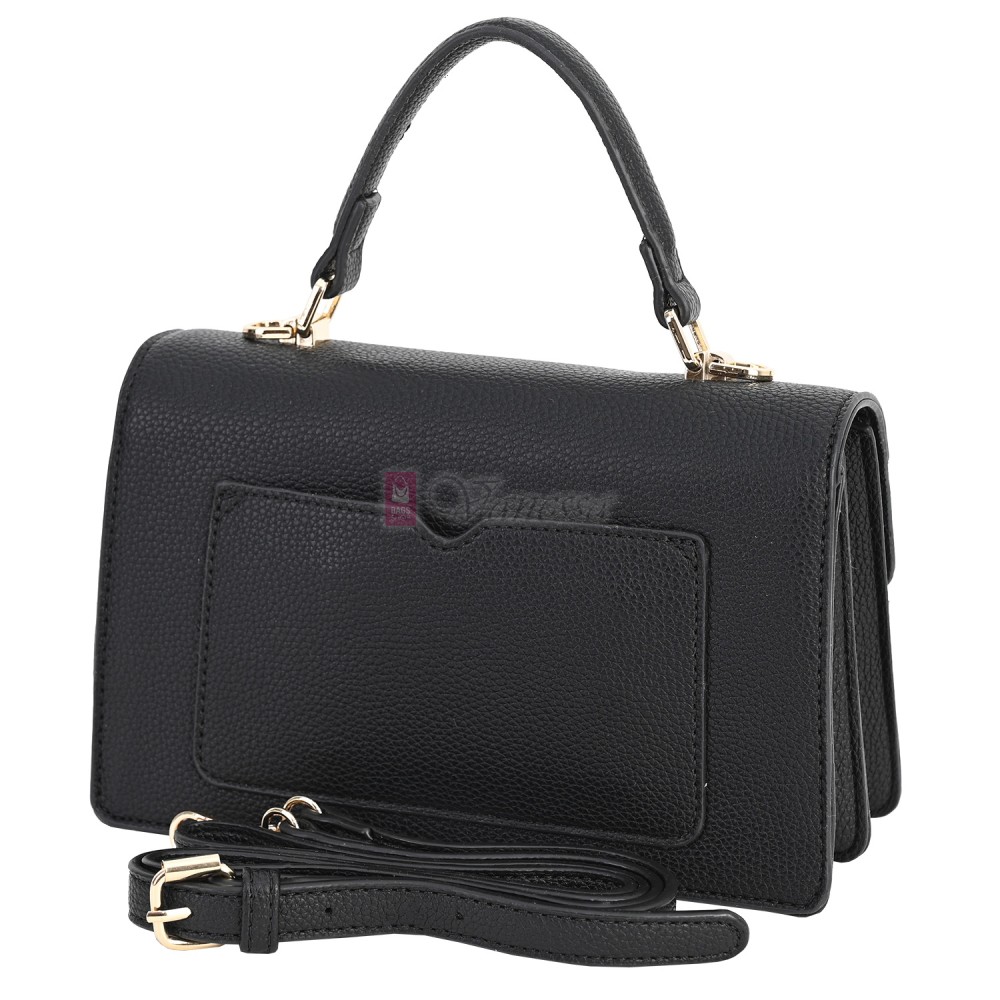 Малка дамска чанта от еко кожа в черен цвят. Код: 1560-895