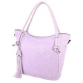 Дамска чанта от еко кожа в лилав цвят. Код: 1565
