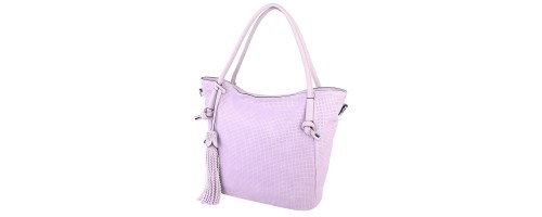  Дамска чанта от еко кожа в лилав цвят. Код: 1565