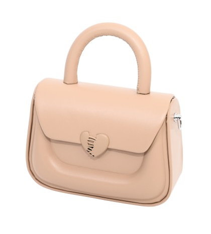  Дамска чанта от еко кожа в бежов цвят. Код: 1632