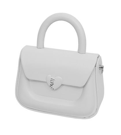  Дамска чанта от еко кожа в бял цвят. Код: 1632