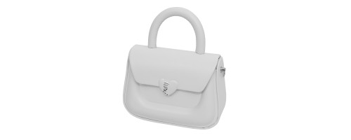  Дамска чанта от еко кожа в бял цвят. Код: 1632