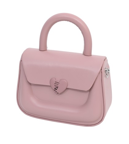  Дамска чанта от еко кожа в розов цвят. Код: 1632