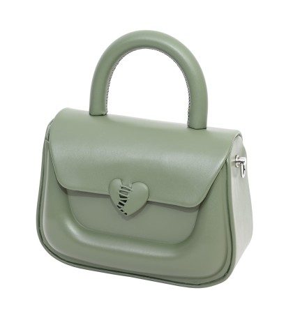  Дамска чанта от еко кожа в зелен цвят. Код: 1632