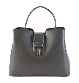 Дамска елегантна чанта в сив цвят 1702A317
