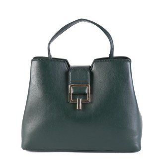 Елегантна дамска чанта в зелен цвят 1702A317