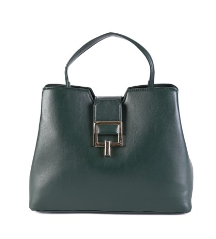 Елегантна дамска чанта в зелен цвят 1702A317