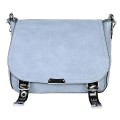 Дамска чанта от еко кожа в син цвят Код: 1708