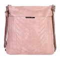 Дамска чанта/раница от еко кожа в розов цвят. Код: 1809