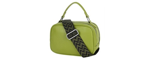  Дамска чанта от еко кожа в зелен цвят. Код: 1816