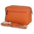 Дамска чанта от еко кожа в оранжев цвят. Код: 190