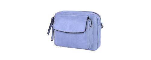  Дамска чанта от еко кожа в син цвят. Код: 1910
