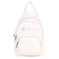  Дамска раница от висококачествена еко кожа в бял цвят. Код: 195