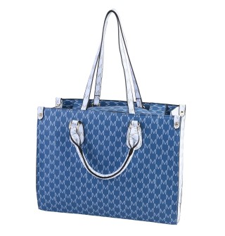  Дамска чанта от еко кожа в син цвят. Код: 2021