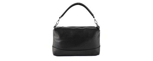 Дамска чанта през рамо от еко кожа - черен цвят. Код: 2036 