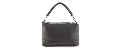 Дамска чанта през рамо от еко кожа - сив цвят. Код: 2036