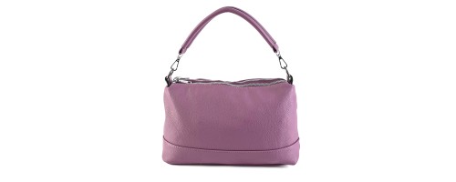 Дамска чанта през рамо от еко кожа - лилав цвят. Код: 2036 
