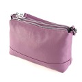 Дамска чанта през рамо от еко кожа - лилав цвят. Код: 2036