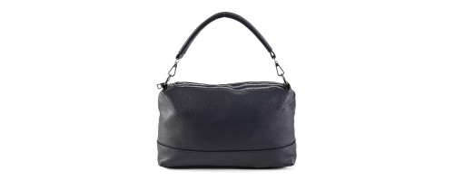 Дамска чанта през рамо от еко кожа - тъмно син цвят. Код: 2036 