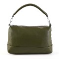 Дамска чанта през рамо от еко кожа - зелен цвят. Код: 2036