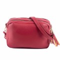 Малка дамска чанта от еко кожа в червен цвят. Код: 2099