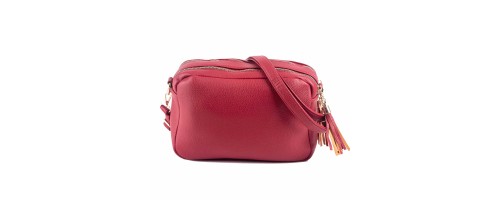 Малка дамска чанта от еко кожа в червен цвят. Код: 2099
