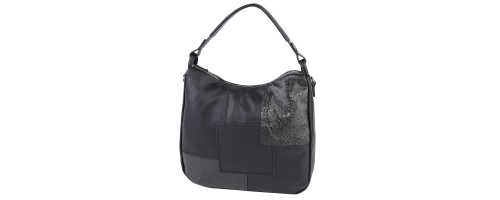  Дамска чанта от еко кожа в черен цвят. Код: 2249-3