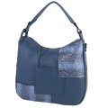 Дамска чанта от еко кожа в син цвят. Код: 2249-3