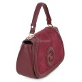 Малка дамска чанта от висококачествена еко кожа в цвят бордо. Код: CE227