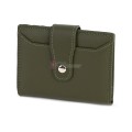 Малко дамско портмоне от естествена кожа в зелен цвят. КОД: 23-15