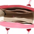 Дамска чанта от еко кожа в цвят циклама. Код: 2311