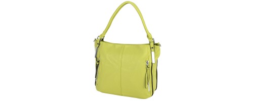  Дамска чанта от еко кожа в светлозелен цвят. Код: 2372
